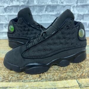 Nike Air Jordan XIII 13 Black Cat Retro 2016 GS 884129-011 Youth Size 4Y